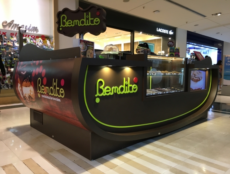 Manutenção de Quiosque Shopping Grande São Paulo - Quiosque Shopping Estande