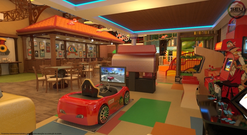 Projeto de Loja para Buffet Infantil São Paulo - Projeto de Loja com Layout