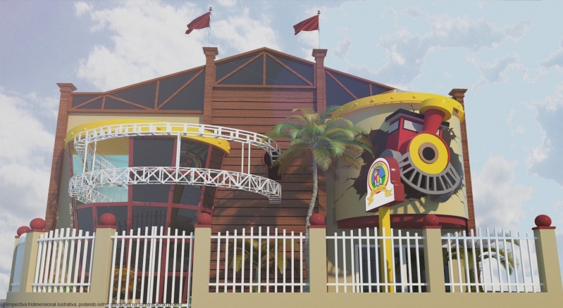 Projetos de Loja para Buffet Infantil Cuiabá - Projeto de Loja com Brinquedoteca