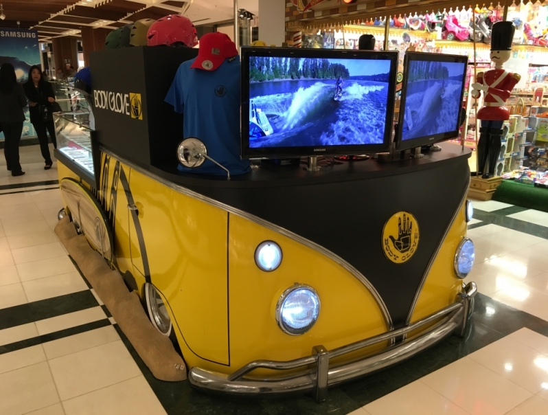 Quiosque de Shopping em Fibra Orçamento São Paulo - Quiosque Shopping Stand