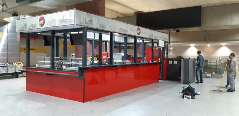 Quiosques Shopping Stand Cascavel - Quiosque Alimentação