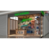 empresa de fachada de loja com letra galvanizada Blumenau