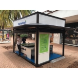 quiosque shopping stand orçamento Goiânia